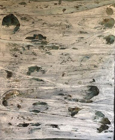 Lockdown H. 90 x Br. 70 Bitumen, inkt, krimpfolie, kunsthars 225,--