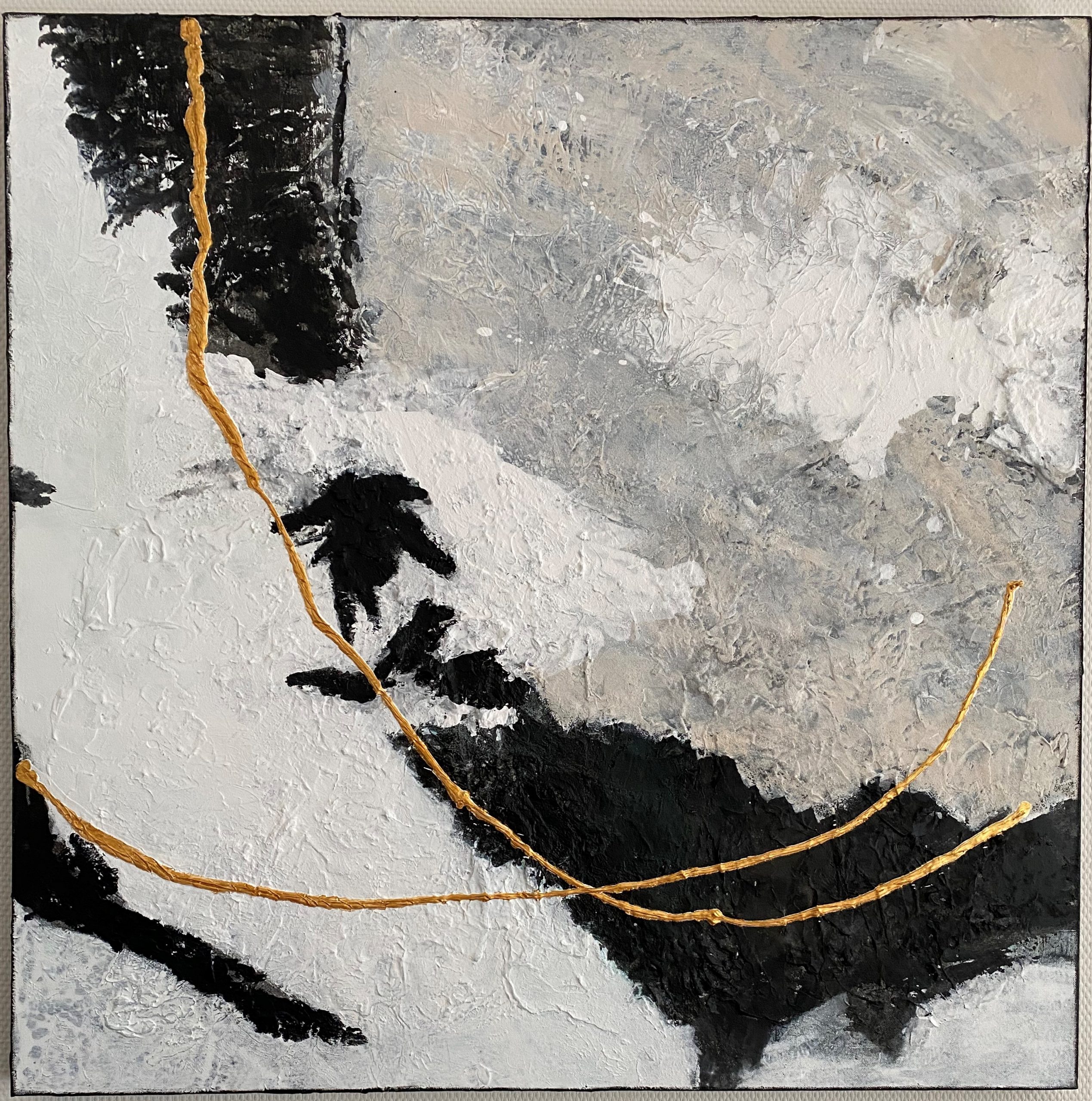 Variatio acryl op plamuur 90x90 prijs 245,--